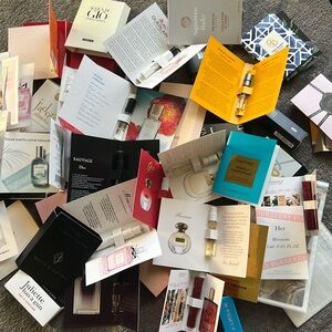 50 Assorted Designer Lifestyle Sample Vials - Tom Ford, Dior, Burberry & More